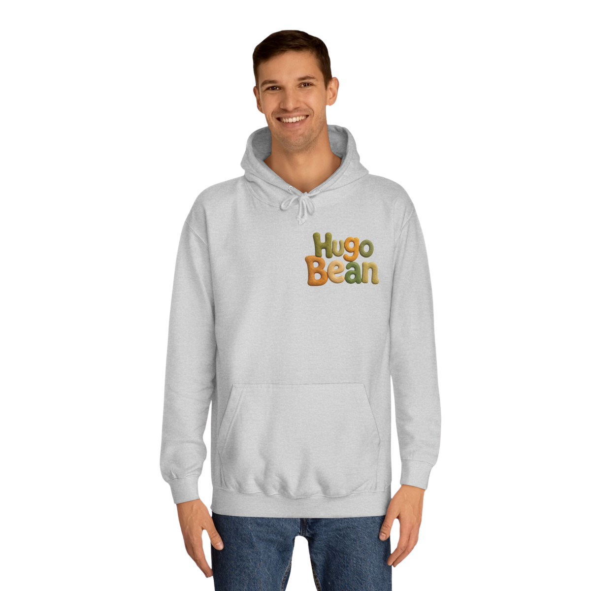 'Hugo Bean' Logo - Adult Unisex Hoodie