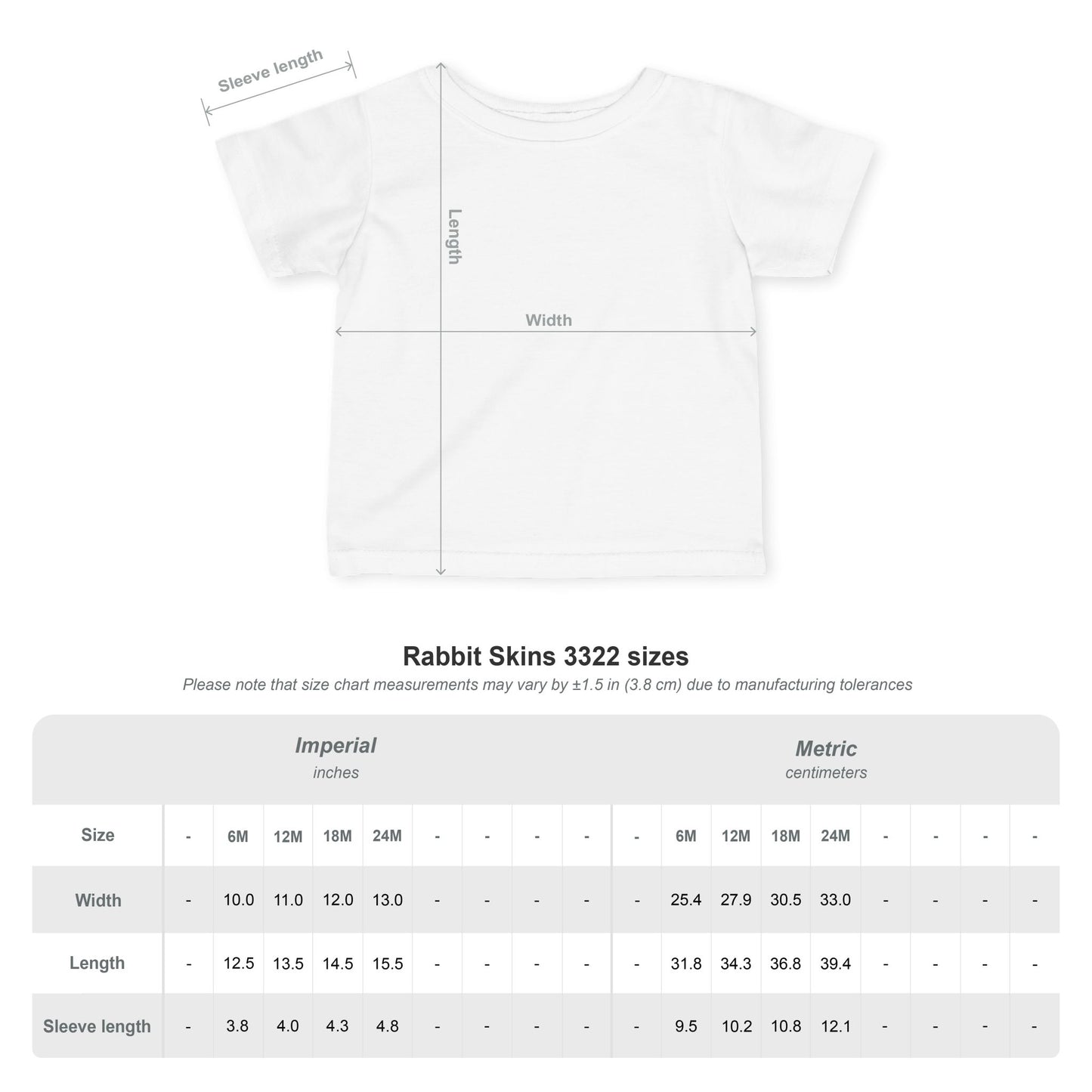 Infant Tee — 'Two Little Miracles' Shrew Family