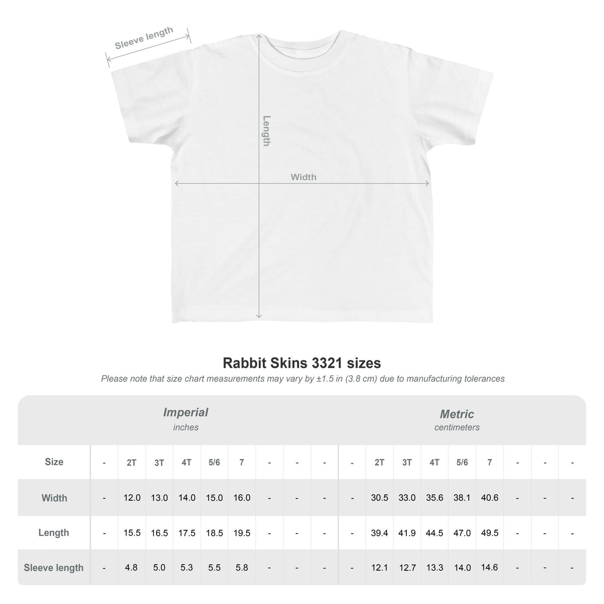 Toddler Tee — 'Best Friends Forever' Featuring Hugo Bean & Turnip Teddy