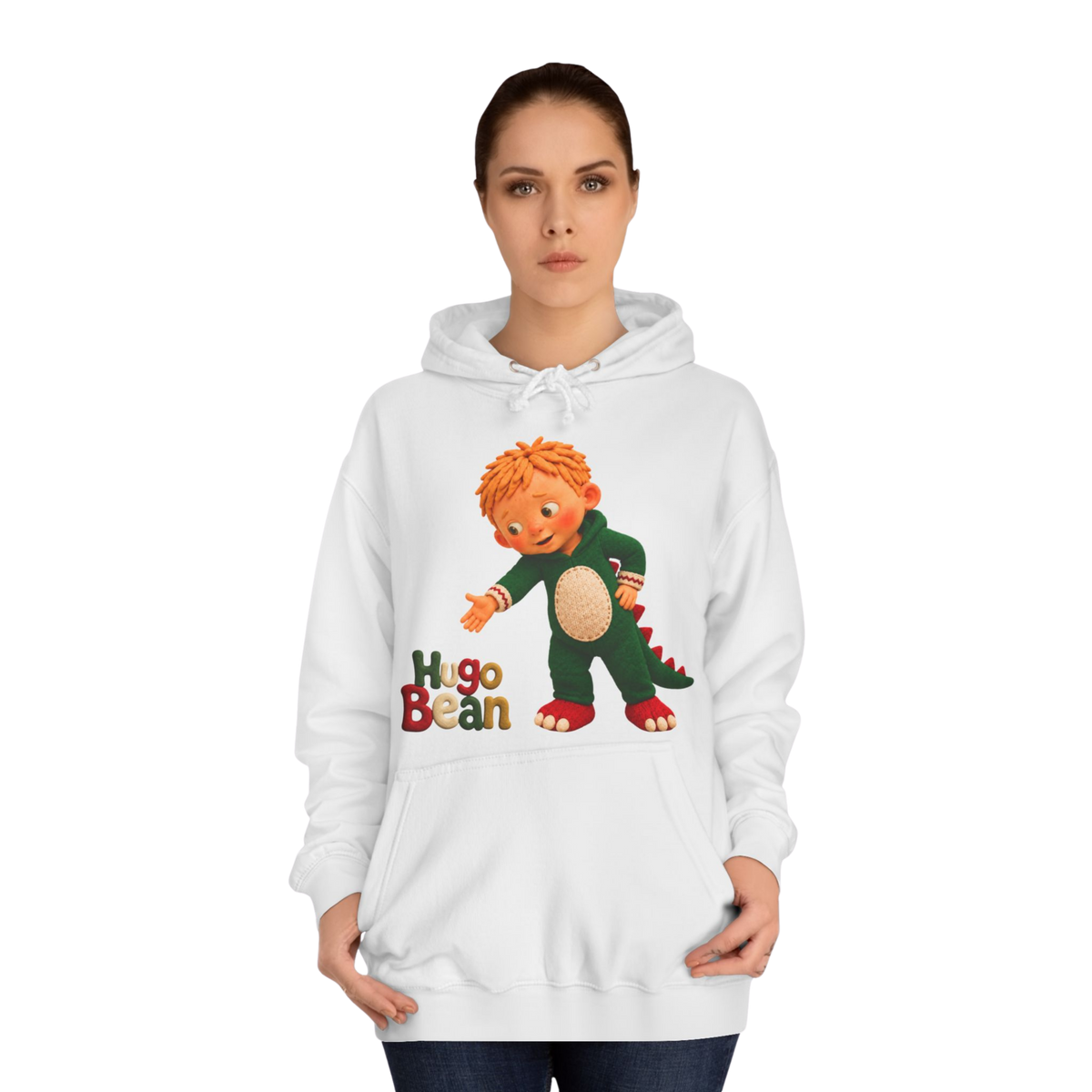 'Hugo Bean' Christmas - Adult Unisex Hoodie