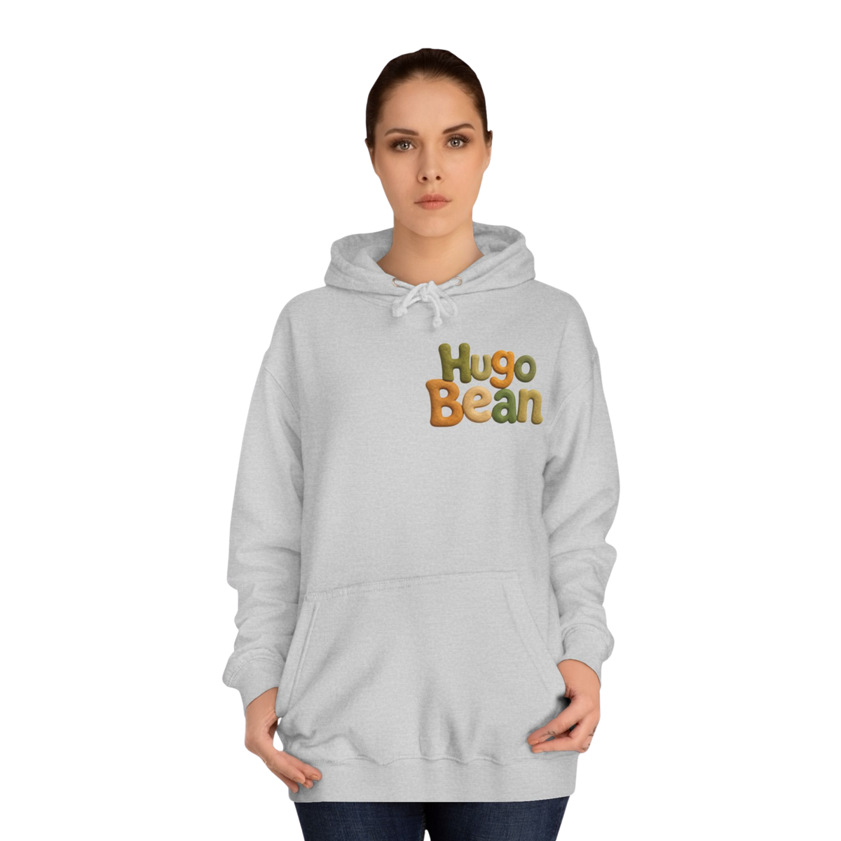 'Hugo Bean' Logo - Adult Unisex Hoodie