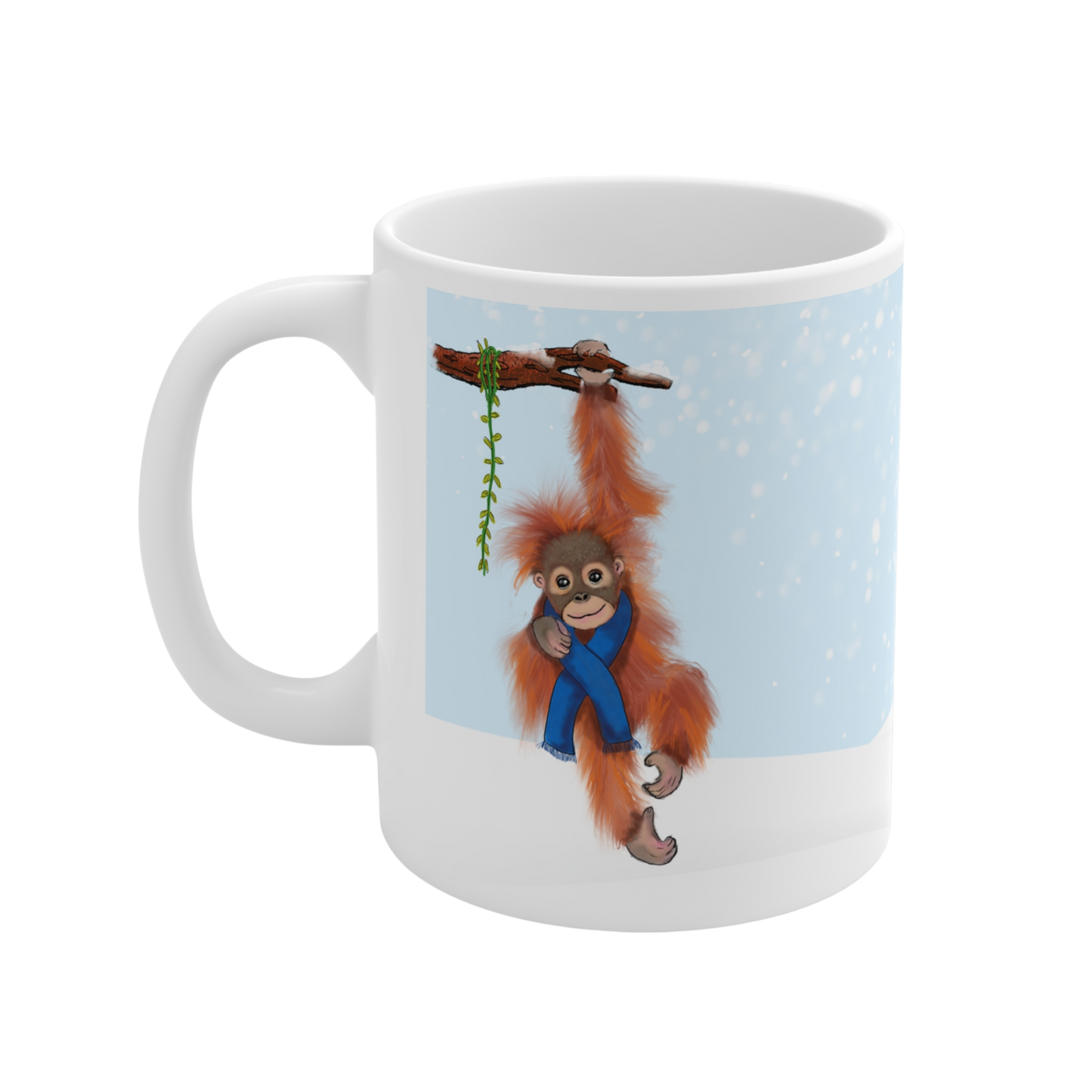 'Christmas In The Forgotten Jungle' Ceramic Mug Featuring Pogo  - 11oz