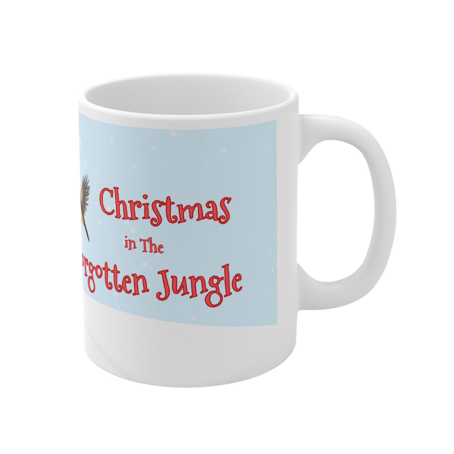 'Christmas In The Forgotten Jungle' Ceramic Mug Featuring Pogo  - 11oz