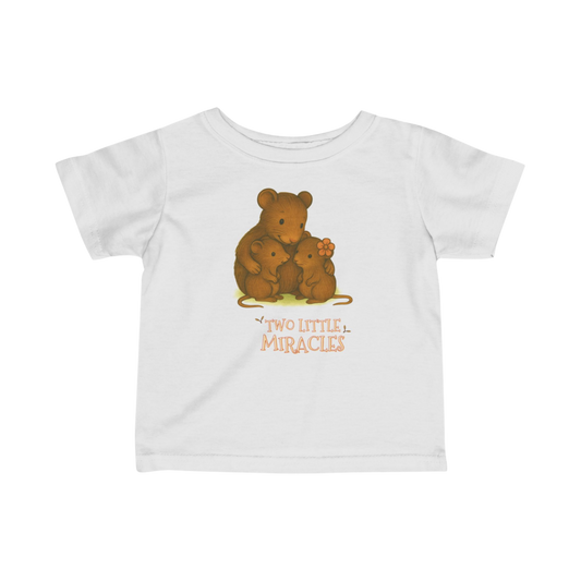 Infant Tee — 'Two Little Miracles' Shrew Family