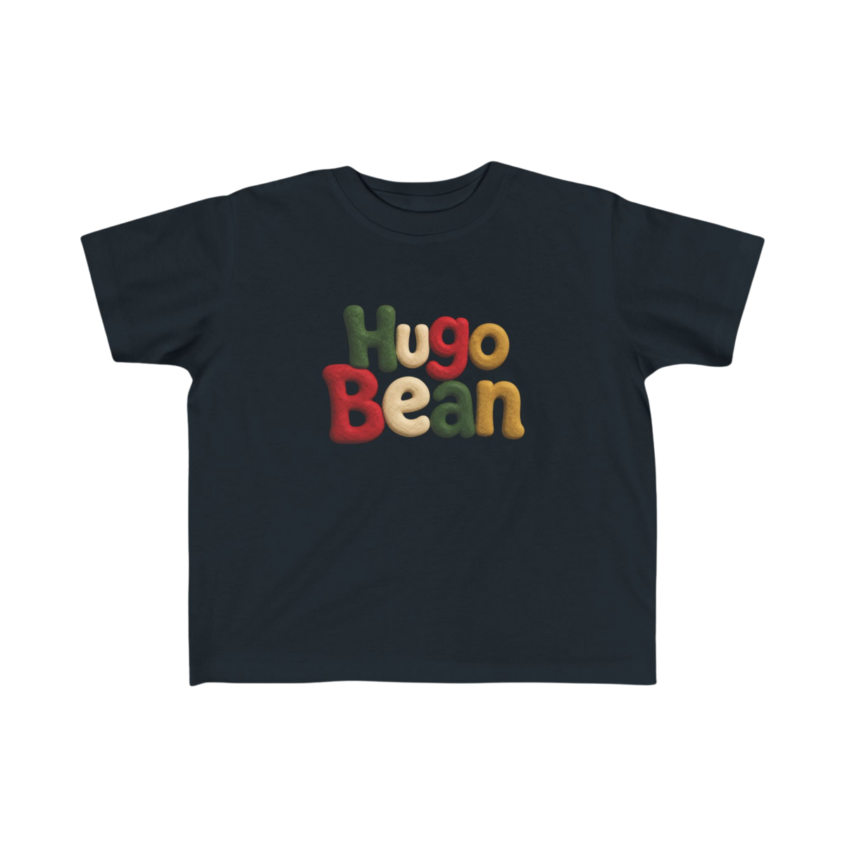 Toddler Tee — 'Hugo Bean' Turnip Teddy Design