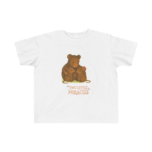 Toddler Tee — 'Two Little Miracles' Shrew Family