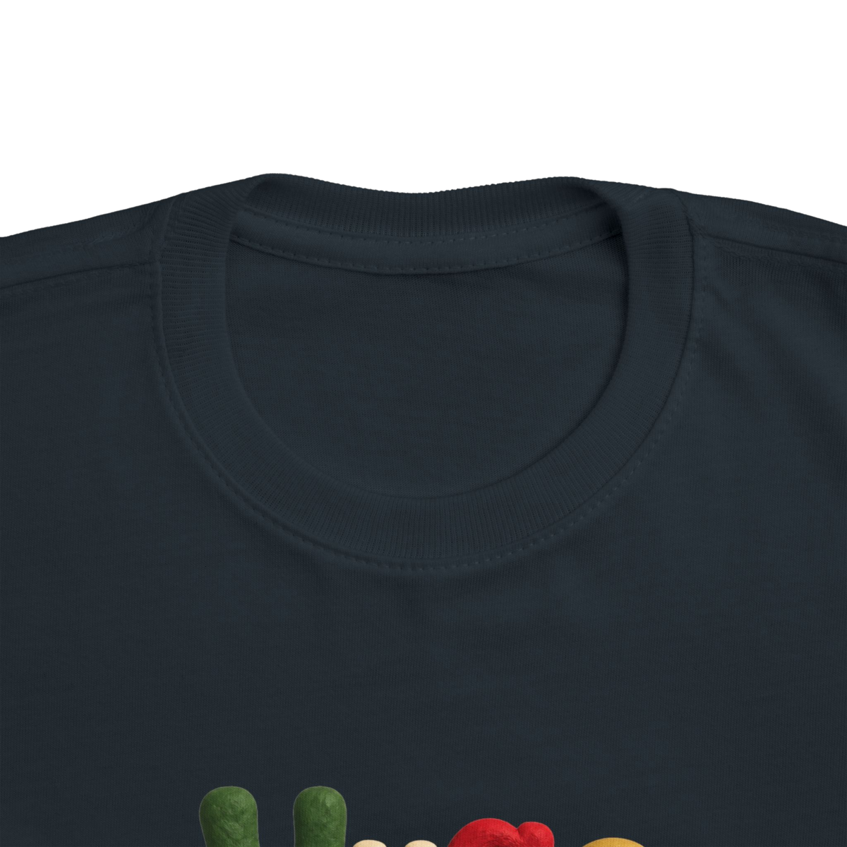 Toddler Tee — 'Hugo Bean' Turnip Teddy Design