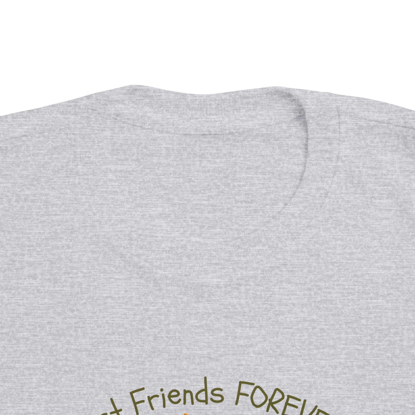 Toddler Tee — 'Best Friends Forever' Featuring Hugo Bean & Turnip Teddy
